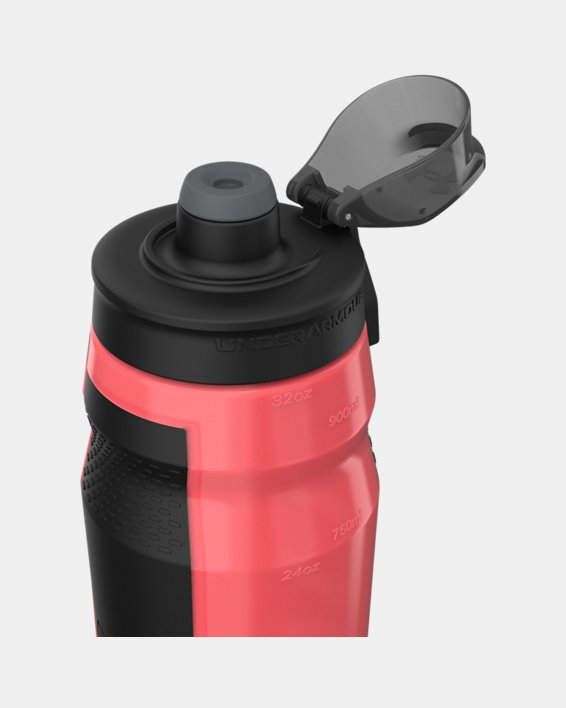 Botella de agua de 0,9 l UA Playmaker Squeeze, Red, pdpMainDesktop image number 4
